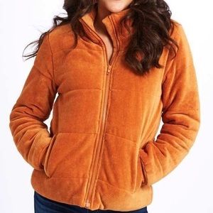 Altar'd State Puffer Jacket in Burnt Orange